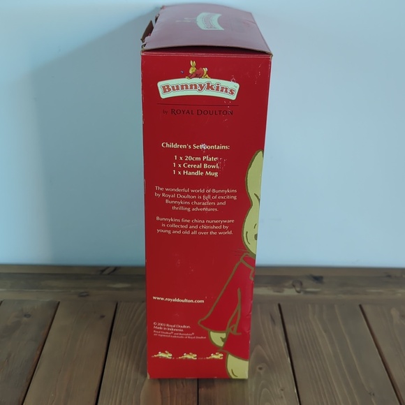 Royal Doulton Bunnykins Children’s Set – Vintage 3-Piece Nursery Dish Set in Ori - Picture 2 of 10